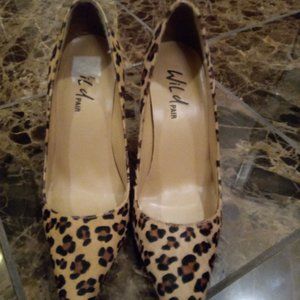 Wild pair Cheetah print heels